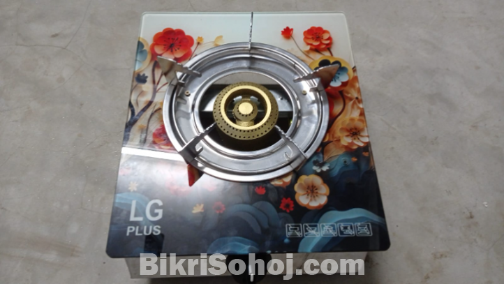 Single Glass Gas STove